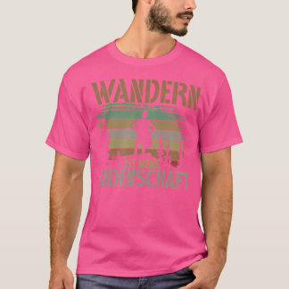 Camiseta Paixão por Caminhada Montanhismo Alpinismo Ou