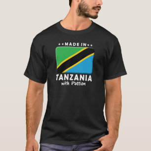 Camiseta Paixão W de Tanzânia