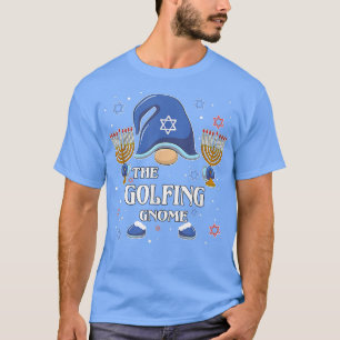 Camiseta Pajama da Família de Combinação do Gnomo de Golfe