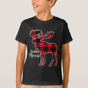 Camiseta Pajama Familiar de Combate à Xadrez Vermelha de Mo