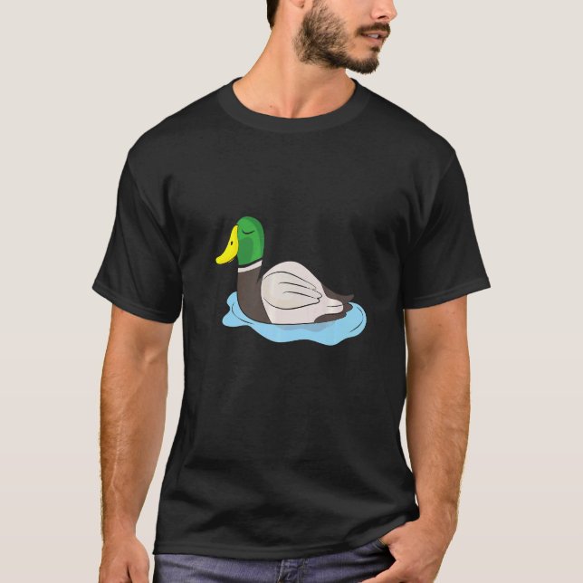Camiseta Pajamas Dream Trip Stick Duck Erpel Duck Dormir (Frente)
