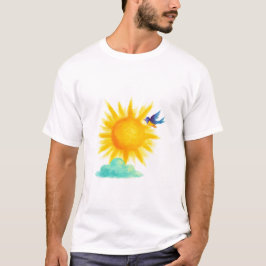 Camiseta Pájaro hacia un destino 