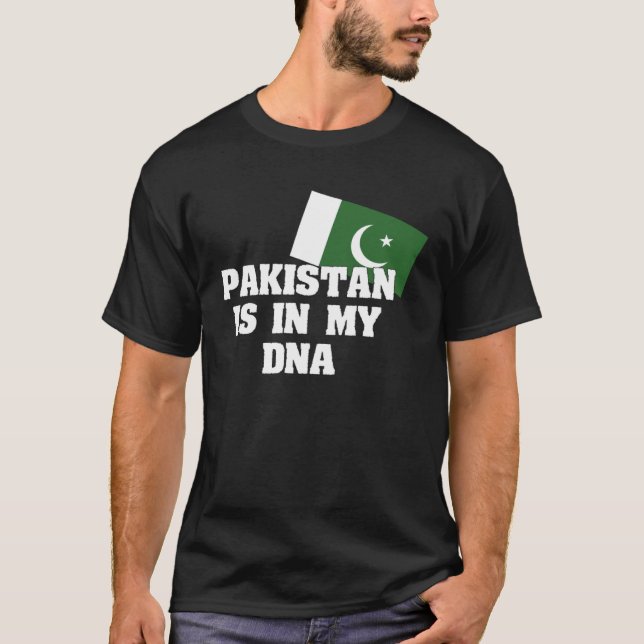 Camiseta Pakistan Is In My DNA Pakistani (Frente)