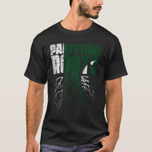 Camiseta Pakistani Roots Pakistan Heritage Flag