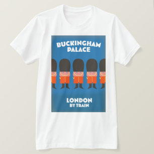 Camiseta Palácio de Buckingham Londres de trem