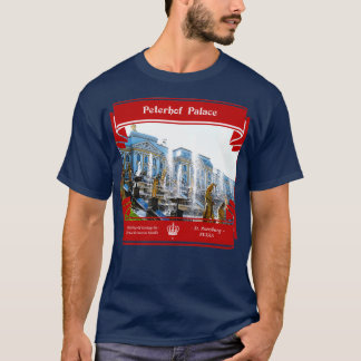 Camiseta Palácio de Peterhof da Rússia