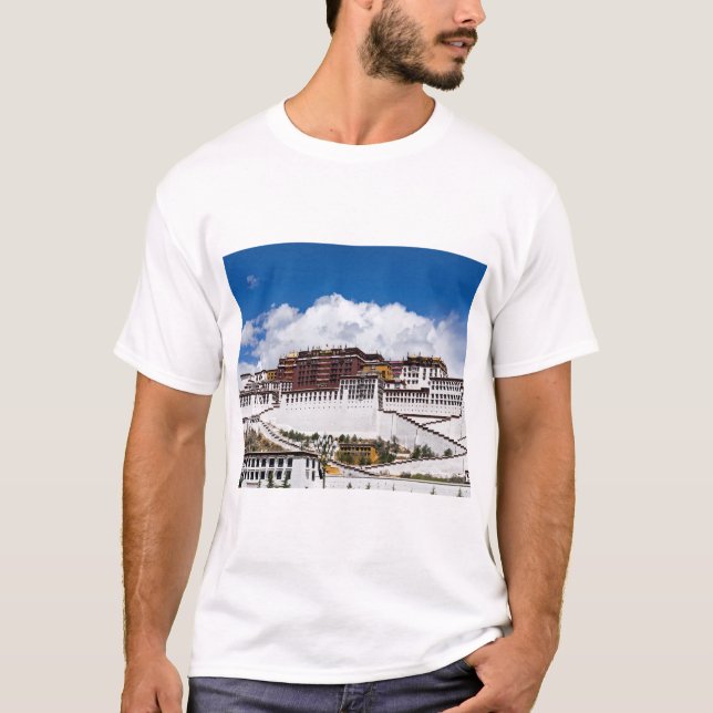 Camiseta Palácio de Potala em Lhasa - Tibete (Frente)