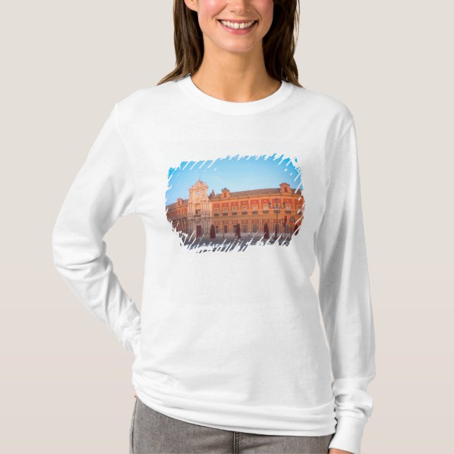 Camiseta Palácio de Telmo em Sevilha, Espanha sede do (Frente)