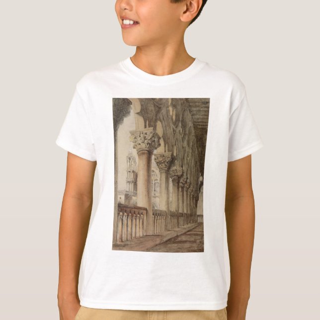 Camiseta Palácio Ducal (por John Ruskin) (Frente)