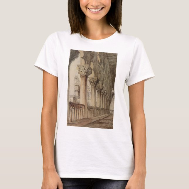 Camiseta Palácio Ducal (por John Ruskin) (Frente)