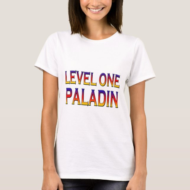 Camiseta Paladina nível 1 (Frente)