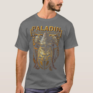 Camiseta Paladino Anão Cavaleiro Anão RPG de Mesa Fantasia