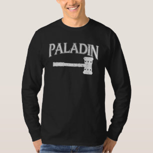 Camiseta Paladino MMO RPG Classe de Personagem de Interpret