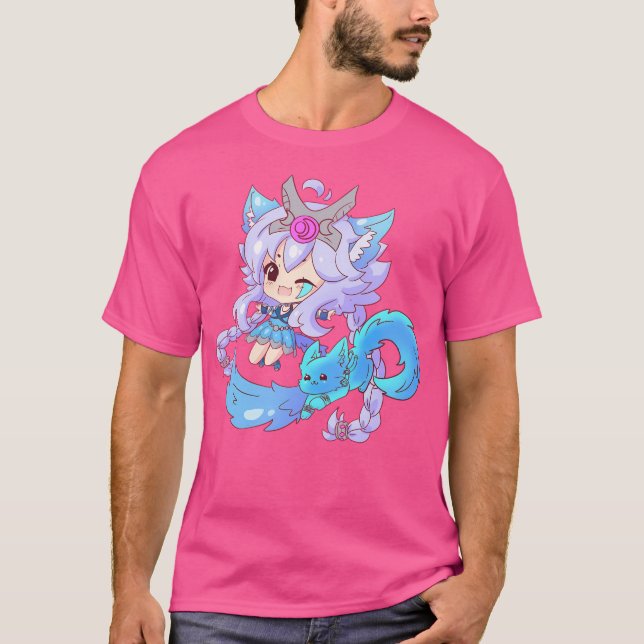 Camiseta Paladins Io Luna Chibi (Frente)
