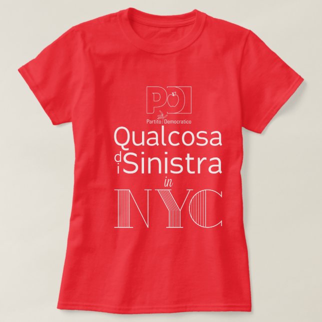 Camiseta Paládio New York do t-shirt (Frente do Design)