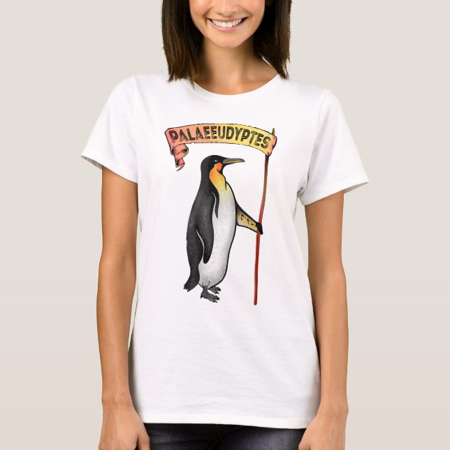 Camiseta Palaeeudyptes Extinct Penguin (Frente)