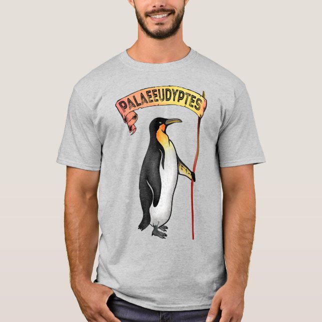 Camiseta Palaeeudyptes Extinct Penguin (Frente)