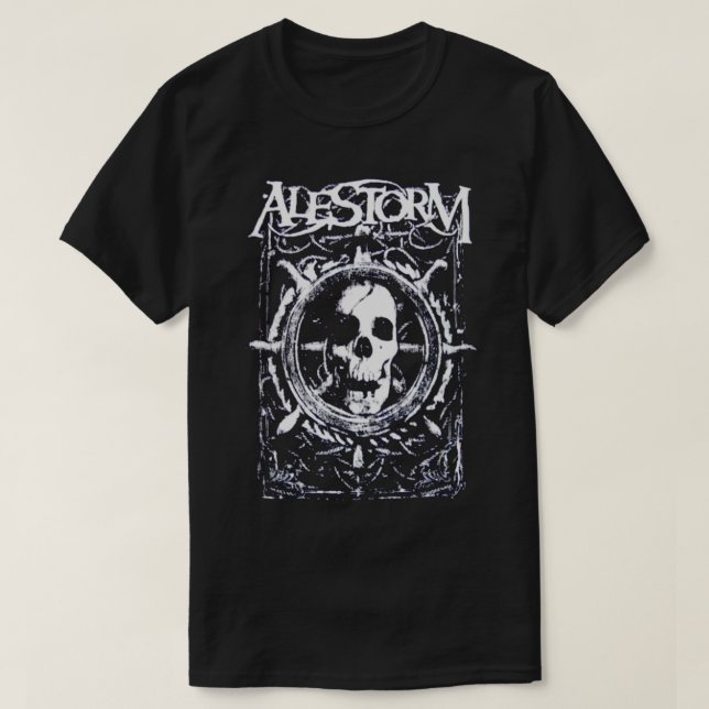 Camiseta Palak Skull Ale 23 - Alestorm - Melhor Tendência 1 (Frente do Design)