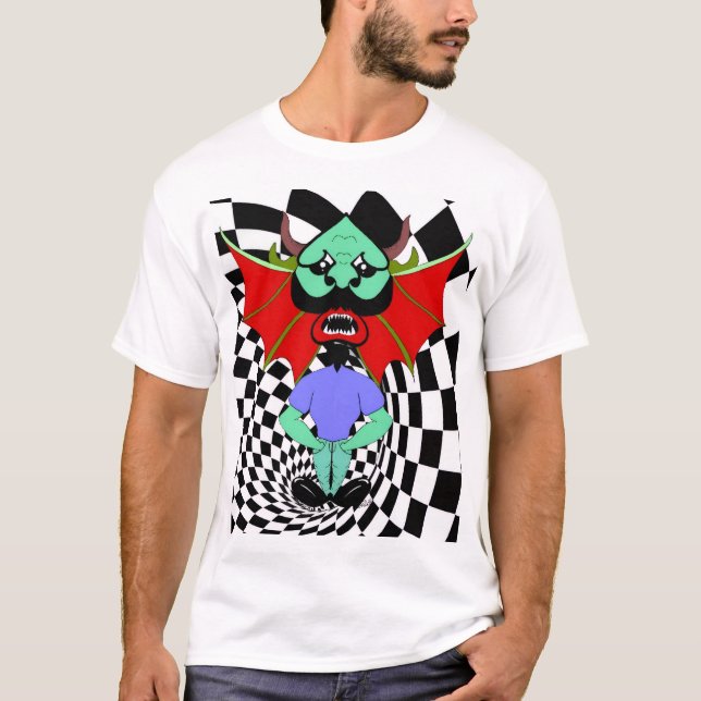 Camiseta Palatial de pop Art (Frente)