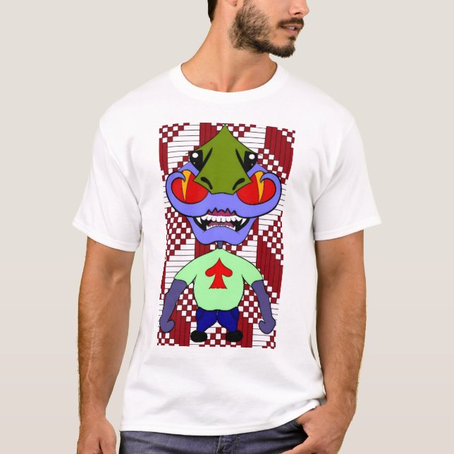 Camiseta Palatial de pop Art (Frente)