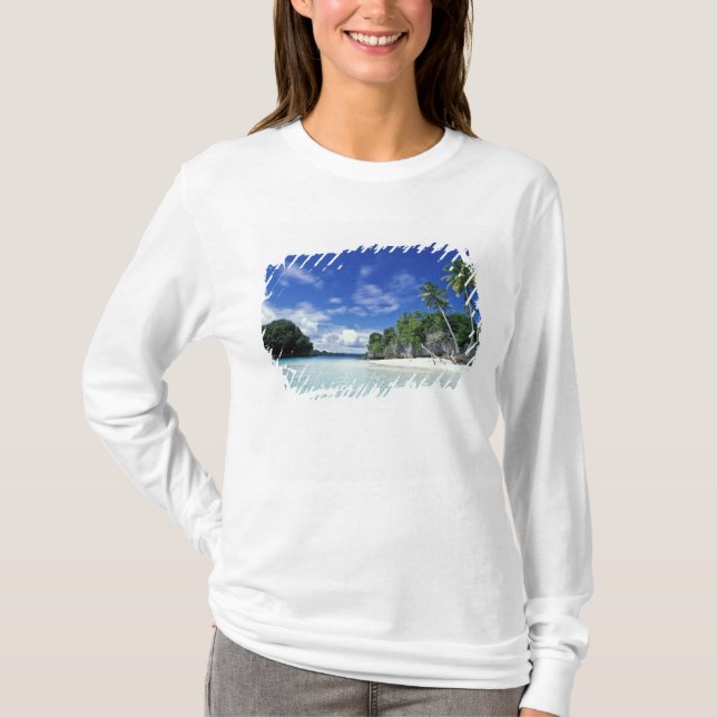 Camiseta Palau, Ilhas da Rocha, Ilha da Lua de Mel, Mundo (Frente)