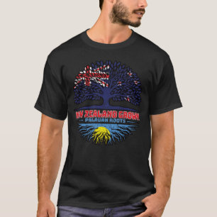 Camiseta Palau Palauan New Zealander New Zelândia Tree Root