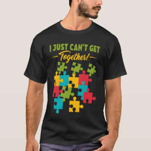 Camiseta Palavra Cruzada 6 de Quebra-cabeça de Resolução de