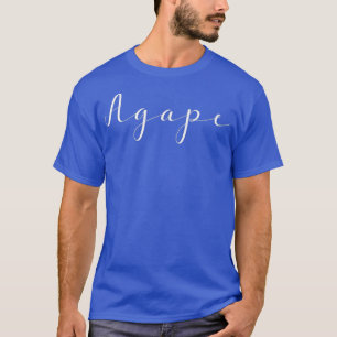 Camiseta Palavra de AgapeHebrew para mulheres amantes da fr