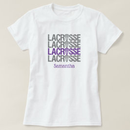 Camiseta Palavra de Lacrosse Puro
