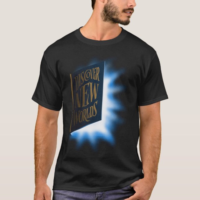 Camiseta Palavra De Livro Descubra A Leitura Do Livro De No (Frente)