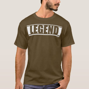 Camiseta Palavra de Motivação de Malhação de Gym de Legenda