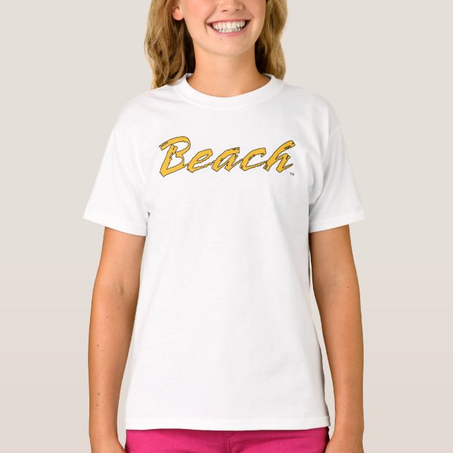 Camiseta Palavra de praia (Frente)