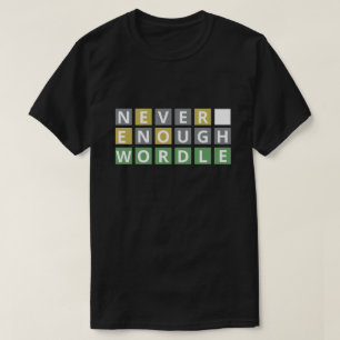 Camiseta Palavra Engraçada Nunca Suficiente - Jogador de Jo