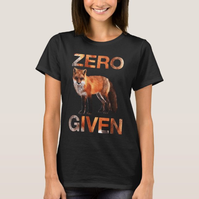 Camiseta Palavra: Fox Zero Dada (Frente)