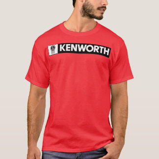 Camiseta palavra KW preta n branca