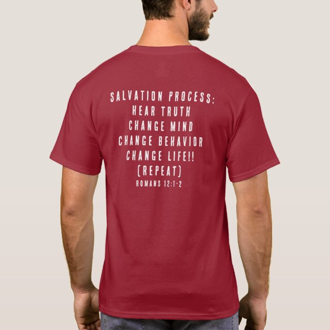 CAMISETA PALAVRA PRÁTICA DE SALVAÇÃO (Verso)