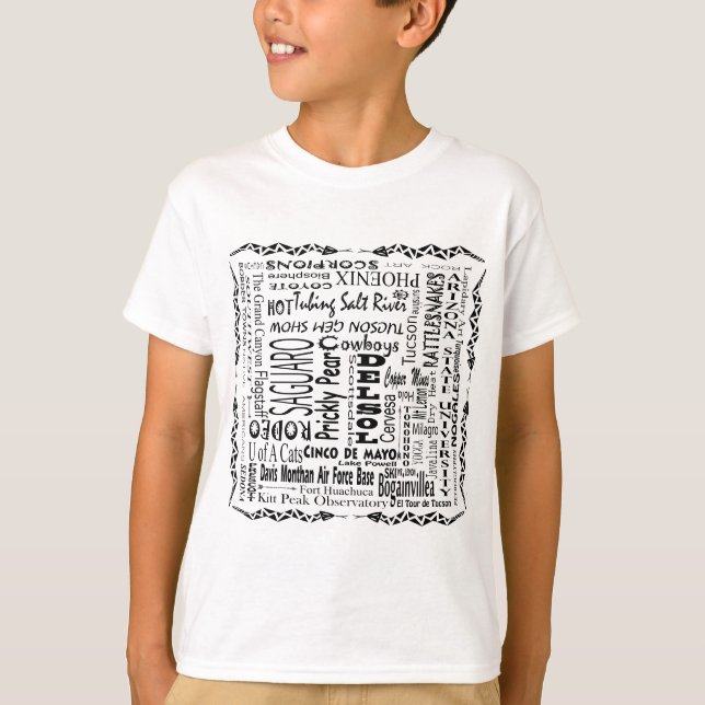 Camiseta Palavras Buzz arizona (Frente)