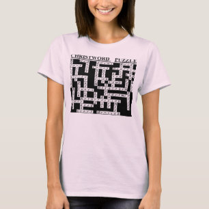 CAMISETA PALAVRAS CRUZADAS DA BÍBLIA