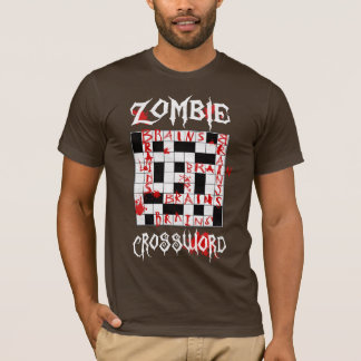 Camiseta Palavras cruzadas do zombi