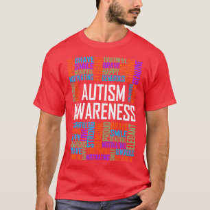 Camiseta Palavras de consciência autista