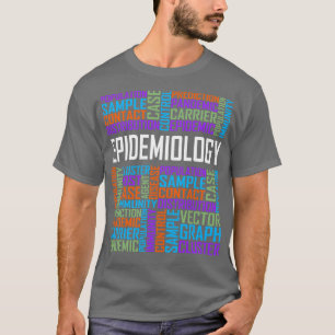Camiseta Palavras de Epidemiologia