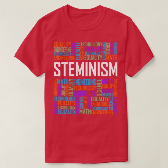 Camiseta Palavras de esteminismo (Frente do Design)