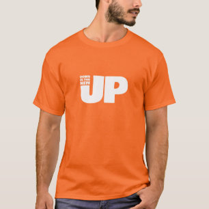 Camiseta Palavras Desenhadas À Mão Frase Abaixo É O Novo