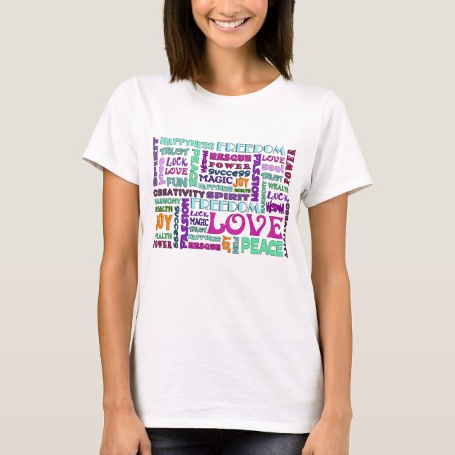 Camiseta Palavras do Caminho do Espírito (Frente)