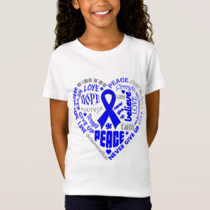 Camiseta Palavras do coração da consciência do