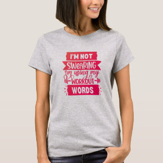 Camiseta Palavras Engraçadas Sobre T-Shirt Cigano Rosa