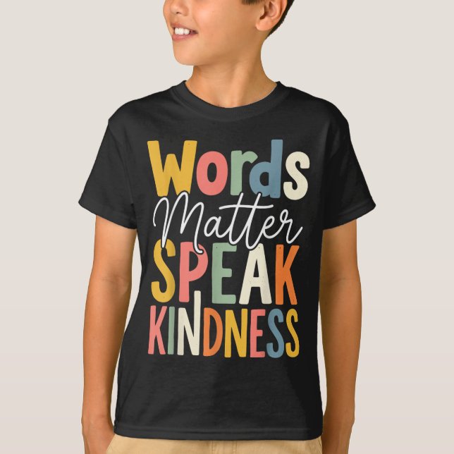 Camiseta Palavras Falam Gentileza (Frente)