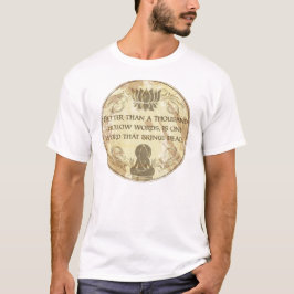 Camiseta Palavras ocas de Buddha