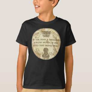Camiseta Palavras ocas de Buddha