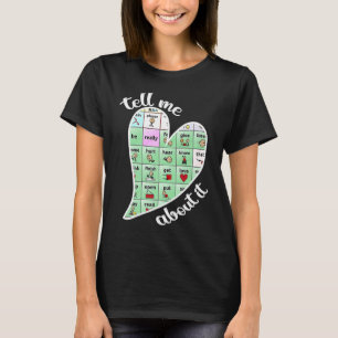 Camiseta Palavras Patologistas De Língua De Coração Importa